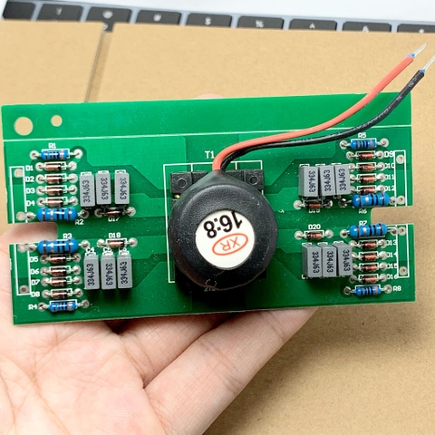 Board chia xung máy hàn 400 16:8 kích thước 44x99mm