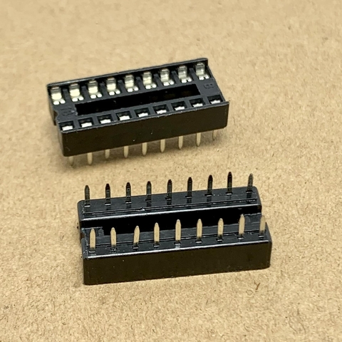 Đế cắm chân IC DIP-18 18PIN 18 chân