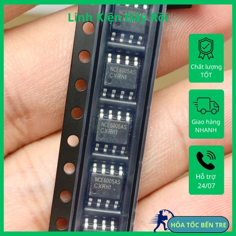 Linh kiện điện tử NCE6005AS NCE6005 6005A IC MOSFET 60V 5A SOP-8
