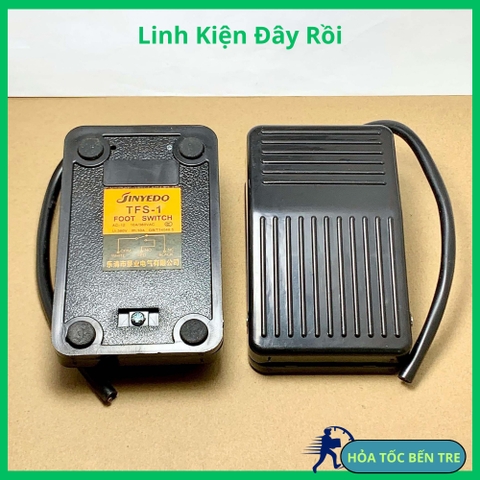 Công tắc bàn đạp chân con cóc TFS-1 380VAC 10A 3 dây COM NO NC