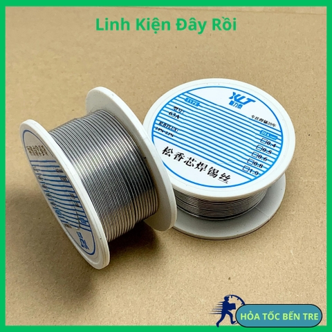 Cuộn dây hàn thiếc hàn không chì 45% thiếc 0.8mm khối lượng 50g