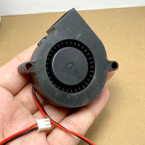 Quạt làm mát thổi phun sương DC12V 0.06A 5015 5.8cm ốc bắt