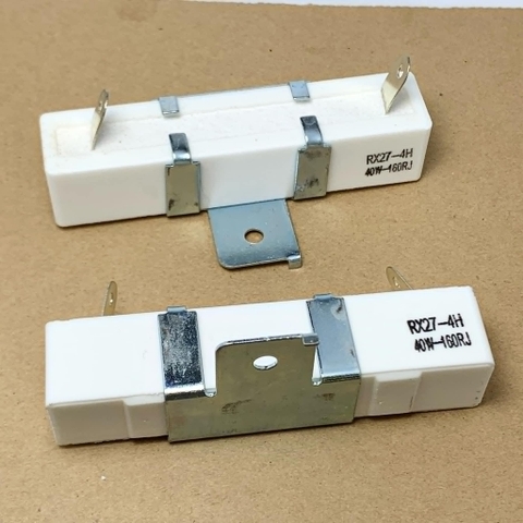 Điện trở sứ 40W 51ohm 60ohm 68ohm 75ohm 100ohm 150ohm 160ohm 90x18x18mm