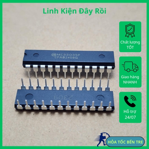 IC driver Motor DC không thổi than MC33035P MC33035 33035 DIP-24
