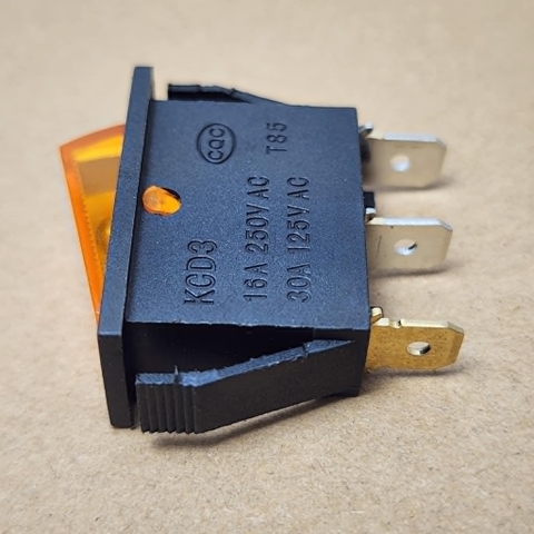 4 cái công tắc KCD3 5000W 250VAC 16A kích thước 14x30mm