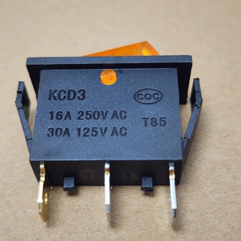 4 cái công tắc KCD3 5000W 250VAC 16A kích thước 14x30mm