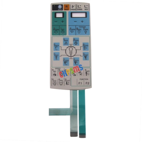 Miếng dán bàn phím màn hình máy may thùa khuy tròn thùa khuy mắt phượng JUKI MEB 3200J