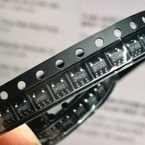 10 sản phẩm Ic nhớ AT24C02 24C02B 24C02 24C02S SOT23-5