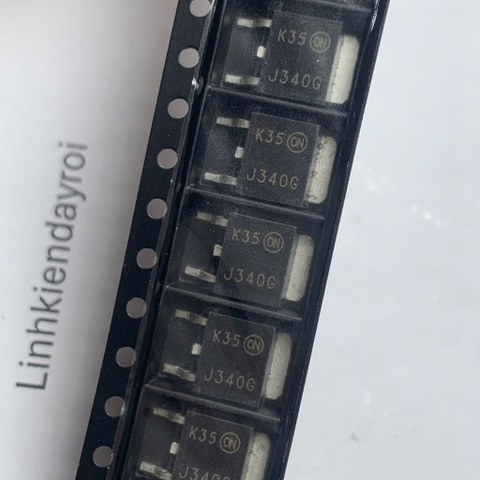 MJD340T4G J340G Transistor 0.5A 300V kênh NPN TO-252