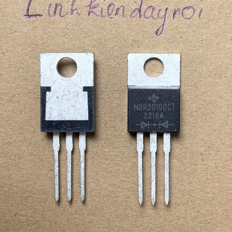 4 cái MBR20100CT MBR 20100CT DIODE SCHOTTKY 100V 20A TO-220