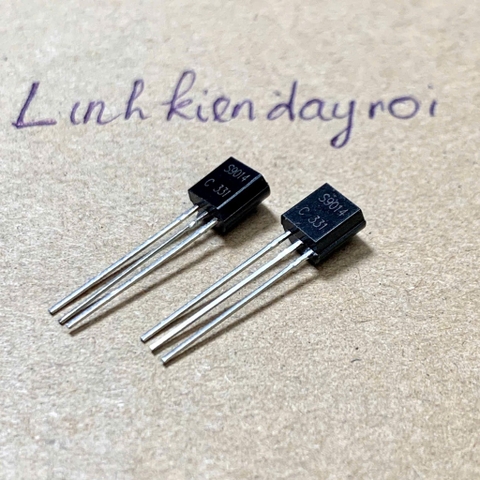 10 cái S9014 9014 TRANSISTOR 45V 100mA kênh N TO-92