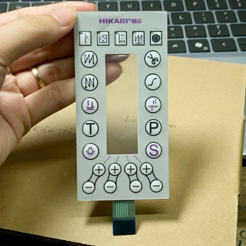 Miếng dán bàn phím màn hình máy may Hikari miếng dán màn hình Hulong Toyama H8800