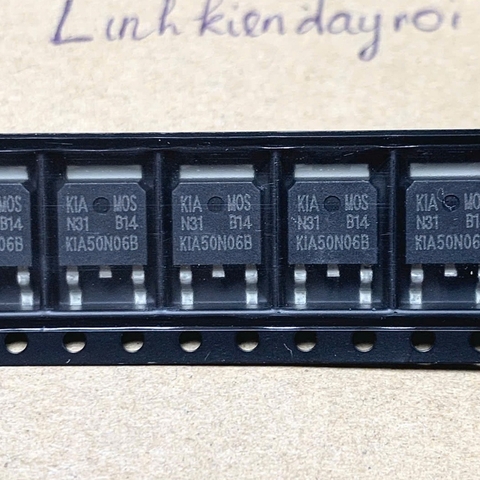 5 cái KIA50N06B 50N06BD MOSFET 60V 50A kênh N TO-252