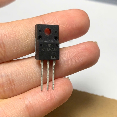 TK11A65D K11A65D MOSFET 650V 11A kênh N TO-220F chính hãng