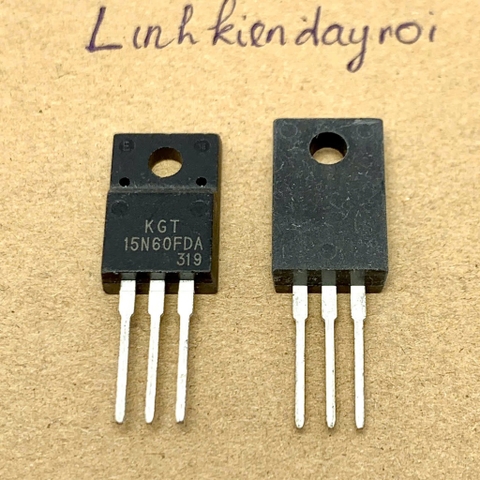 2 cái KGT15N60FDA IGBT 600V 15A TO-220F