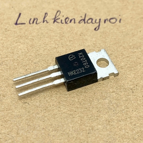 2 cái IKP20N60T K20T60 IGBT 600V 20A TO-220