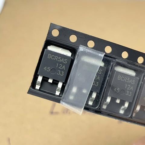2 cái BCR5AS-12A BCR5AS 12 TRIAC 600V 5A TO-252