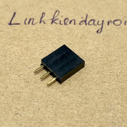 Đế cắm lượt cái đơn 2.54MM 3P
