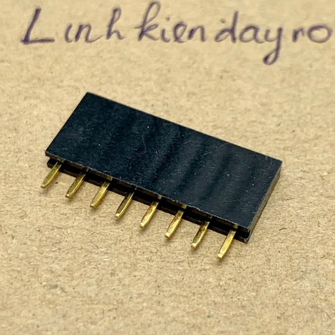 Đế cắm lượt cái đơn 2.54MM 8P