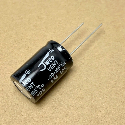 2 cái tụ điện hóa 47uf 450v 47uF450V ±20% kích thước 16x25mm