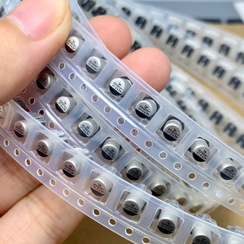 20 cái tụ nhôm 10uF 25V 10uF25V kích thước 4x5.4mm