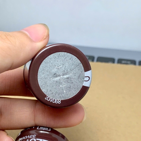 Tụ điện hóa 470uF 220V 220V470uF LXM màu nâu 30x25mm