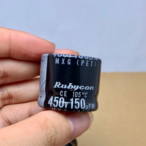 Tụ điện hóa 450V 150uF 450V150uF 30X25MM chính hãng RUBYCON