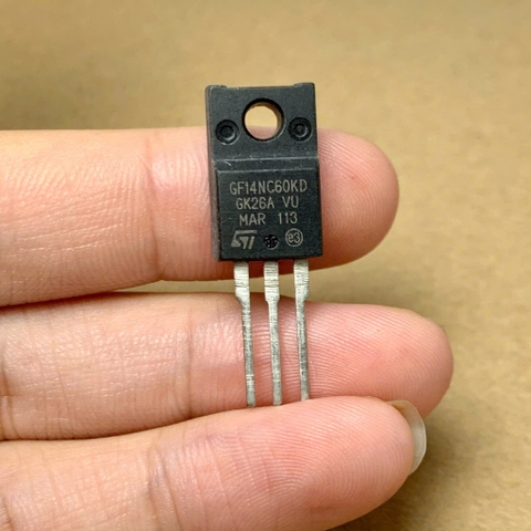 GF14NC60KD STGF14NC60KD 14NC60 IGBT 600V 14A kênh N To-220F