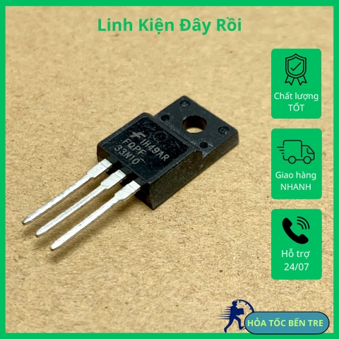 FQPF33N10 33N10 MOSFET 100V 33A kênh N TO-220-F