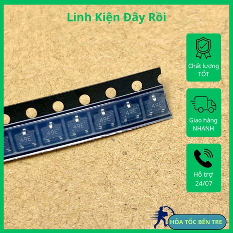 5 sản phẩm IC cảm biến từ trường hall SMD 49E OH49E SS49E AH49E SOT23 3503