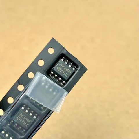 5 cái Chip nhớ EPROM 24C64 24C64WP SOP-8 chính hãng