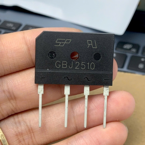 GBJ2510 GBJ 2510  cầu chỉnh lưu cầu diode 1000V 25A