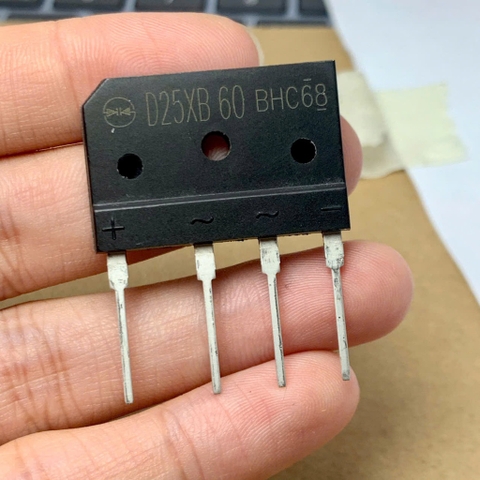 4 cái D25XB60 DIODE  cầu 600V 25A