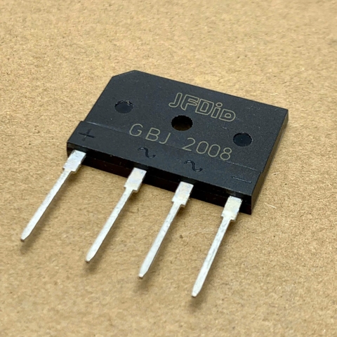 4 cái GBJ2008 DIODE cầu 800V 20A