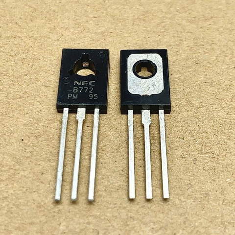 5 cái 2SB772 B772 Transistor 30V 3A kênh PNP TO-126