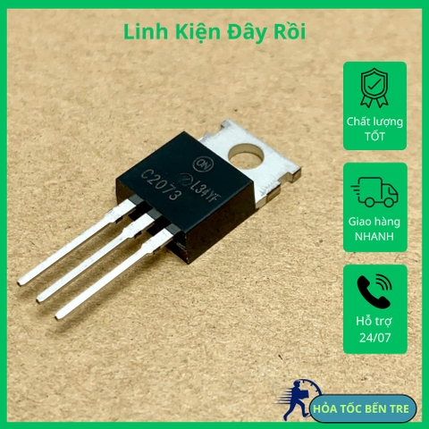 2 cái 2SC2073 C2073 KCS2073TU Transistor 150V 1.5A kênh NPN TO-220 chính hãng