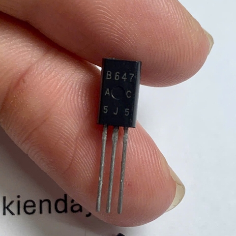 4 cái 2SB647AC B647 647 Transistor 1A 120V kênh PNP T-92L