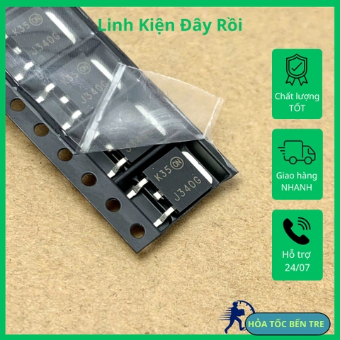 MJD340T4G J340G Transistor 0.5A 300V kênh NPN TO-252