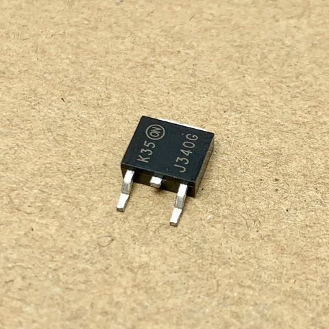 MJD340T4G J340G Transistor 0.5A 300V kênh NPN TO-252