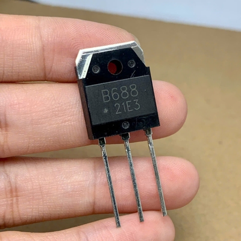 2 cái B688 2SB688 TRANSISTOR 120V 8A 80W TO-3P PNP