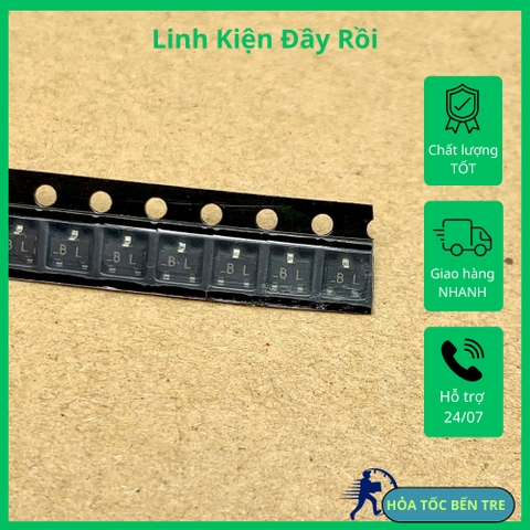 5 cái 2SA1341 BL transistor 50V 100mA/0.1A 250MHz PNP SOT-23/CP