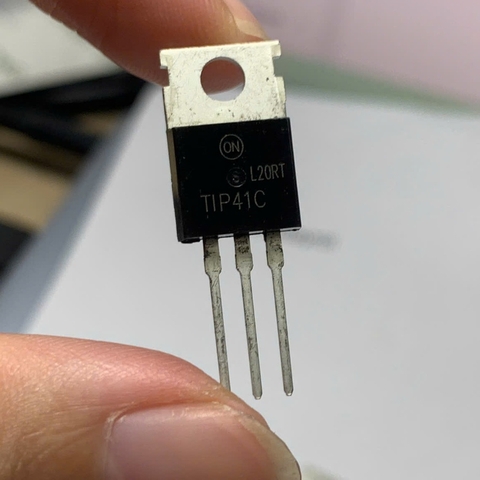 2 cái Transistor TIP41C 100V 6A kênh NPN TO-220 chính hãng