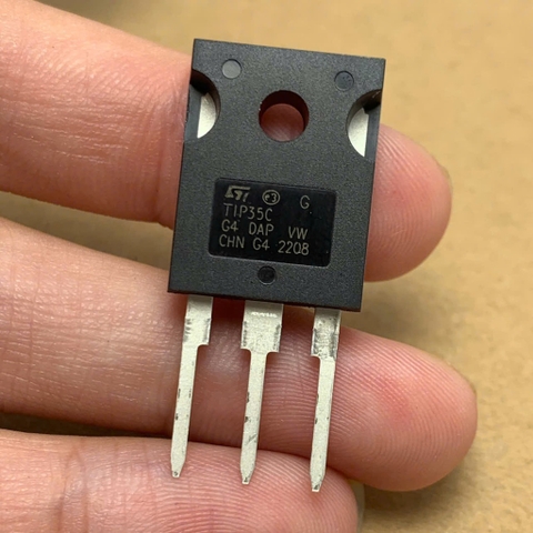 2 cái TIP35C Transistor 100V 25A kênh NPN TO-247