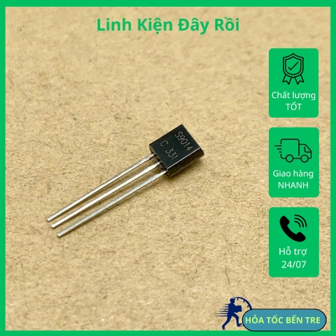 10 cái S9014 9014 TRANSISTOR 45V 100mA kênh N TO-92