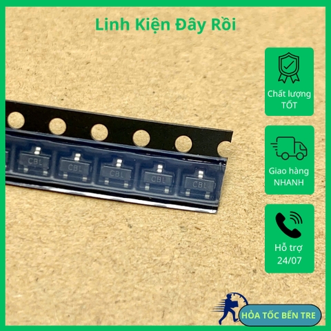 10 cái 2SC3324-BL 2SC3324 CBL Transistor SMD 120V 100mA kênh N SOT-23