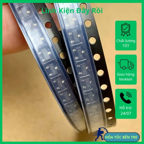 5 cái BCR133 E6327 WC TRANSISTOR TRIODE SMD 50V 100mA SOT-23