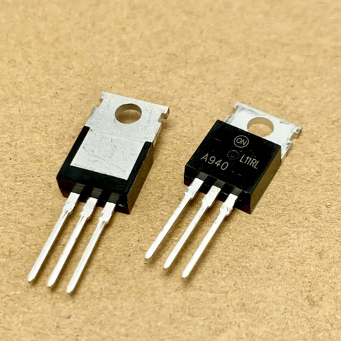 2 cái 2SA940 A940 Transistor 150V 1.5A kênh PNP TO-220 chính hãng