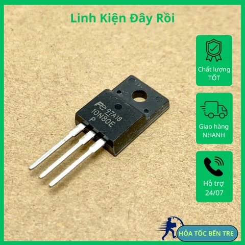2 cái 10N80E FMV10N80E MOSFET 800V 10A TO-220F