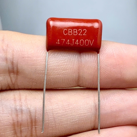 10 sản phẩm tụ kẹo CBB22 400V 470nF 0.47uF 474J400V ±5%