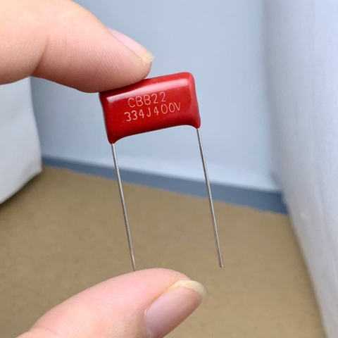 5 sản phẩm tụ kẹo CBB22 400V 330nF 0.33uF 400V334J ±5%